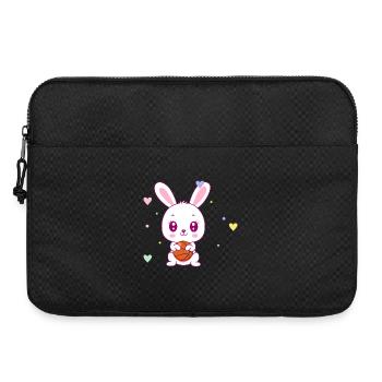Mignon lapin de basket - Sacoche pour ordinateur portable 15 pouces - noir - Devant