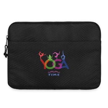 YOGA Time - Le temps du yoga - Sacoche pour ordinateur portable 15 pouces - noir - Devant