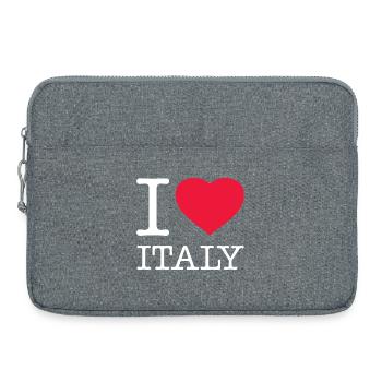 I LOVE ITALY Italien - Laptop bag 15" - heather grey - Front