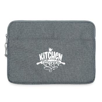 KITCHEN QUEEN - Laptop bag 15" - heather grey - Front