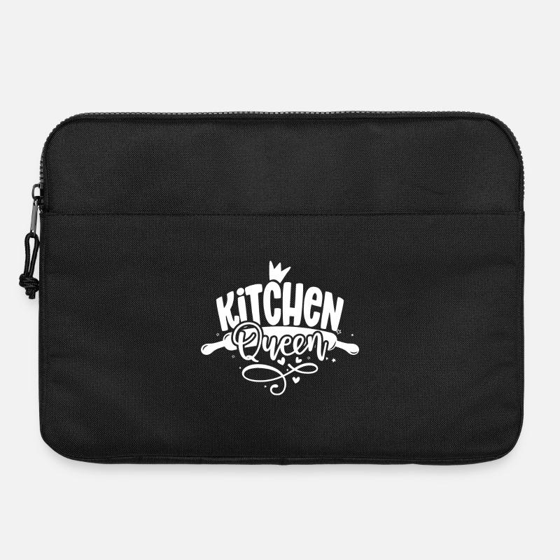 QUEENSIZE-KÜCHE - Laptoptasche 15" - Schwarz