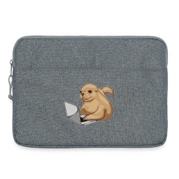 Seehund Laptop - Laptoptasche 15" - Grau meliert - Vorne