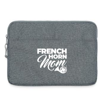 Waldhorn Mutter - Laptoptasche 15" - Grau meliert - Vorne