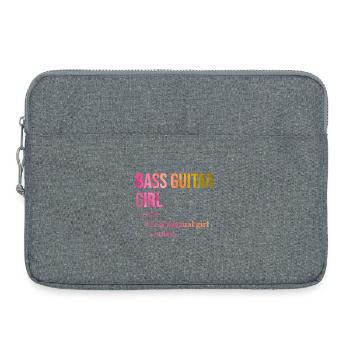 basse - Sacoche pour ordinateur portable 15 pouces - gris chiné - Devant