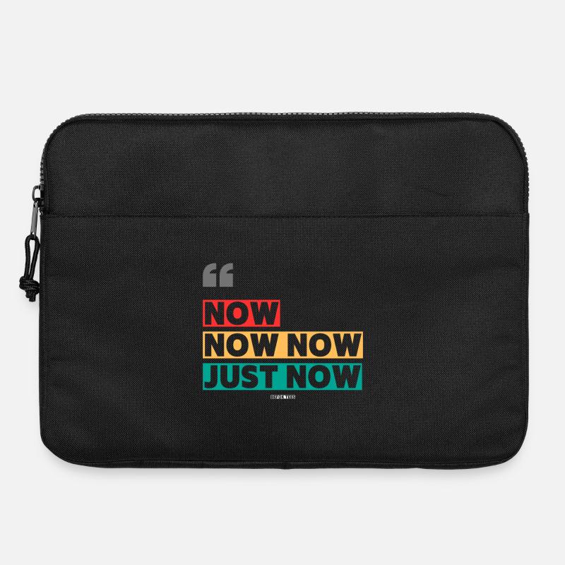 now now - Laptop bag 15" - black