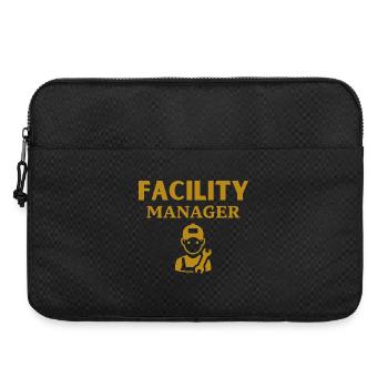 Gestionnaire d’installations - Sacoche pour ordinateur portable 15 pouces - noir - Devant