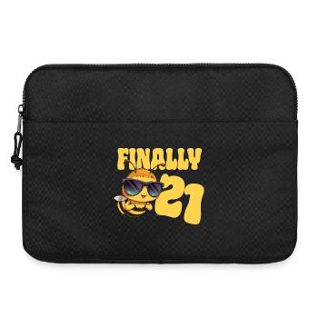 Finally 21 - Laptop bag 15" - black - Front