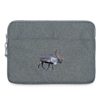 Laponie - Sacoche pour ordinateur portable 15 pouces - gris chiné - Devant