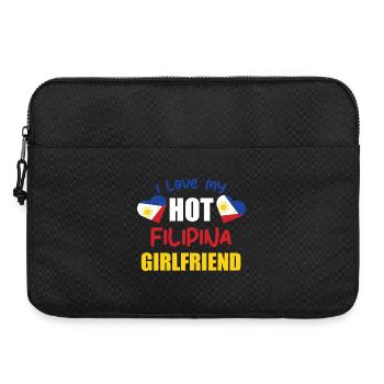 I Love My Filipina Girlfriend Philippines Art - Laptoptasche 15" - Schwarz - Vorne