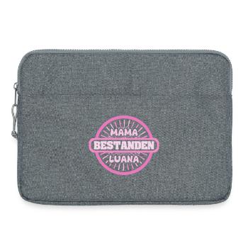 Luana comme prénom - Sacoche pour ordinateur portable 15 pouces - gris chiné - Devant