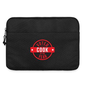 Voted Cook of the Year : Badge de Chef - Sacoche pour ordinateur portable 15 pouces - noir - Devant