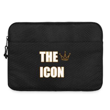 THE ICON – Bold Legendary Statement Design - Laptoptasche 15" - Schwarz - Vorne