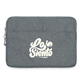 I'm Sorry - Lo Siento - Viral Memes - Laptop bag 15" - heather grey - Front