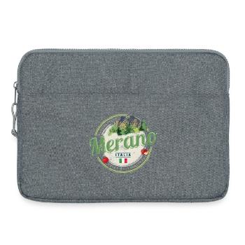 Merano Trentino Bolzano South Tyrol Italy Souvenir - Laptop bag 15" - heather grey - Front
