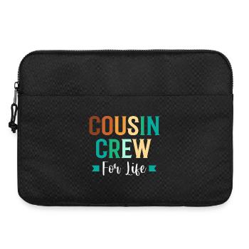Cousin Crew - Laptop bag 15" - black - Front