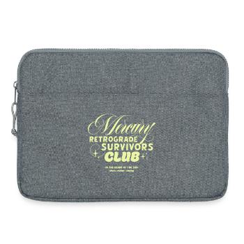 Mercury Retrograde Survivors Club - Laptoptasche 15" - Grau meliert - Vorne