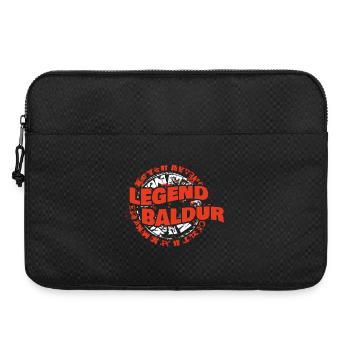 First name Baldur - Laptop bag 15" - black - Front