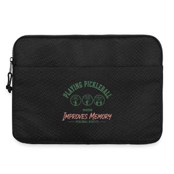 Pickleball Funny Player Pickle Ball Playing Love - Laptop bag 15" - black - Front