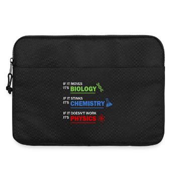 Natural sciences - Laptop bag 15" - black - Front