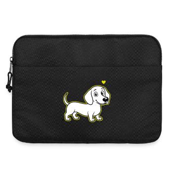 Fritz_the_Sausage_Dog - Laptoptasche 15" - Schwarz - Vorne
