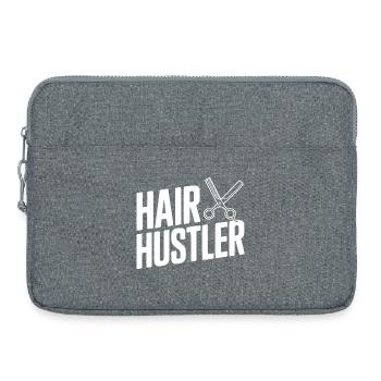 Haar-Hustler - Laptoptasche 15" - Grau meliert - Vorne