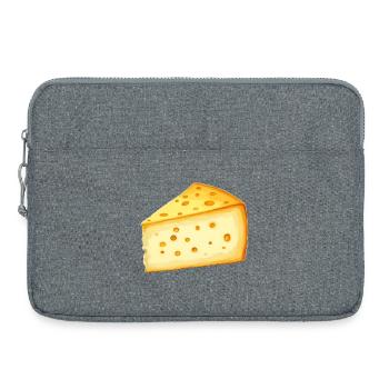 Fromage - Sacoche pour ordinateur portable 15 pouces - gris chiné - Devant