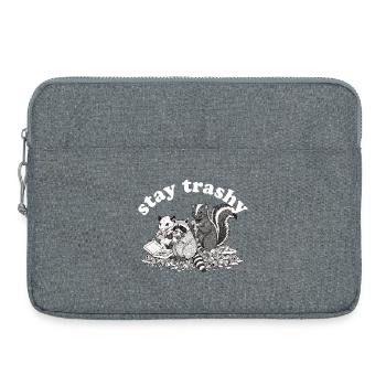 Reste Raton laveur Opossum Skunk - Sacoche pour ordinateur portable 15 pouces - gris chiné - Devant