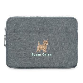Team Cairn - Sacoche pour ordinateur portable 15 pouces - gris chiné - Devant