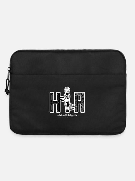 Human vs Artificial Intelligence - Laptoptasche 15" - Schwarz