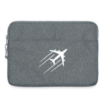 Avion - Sacoche pour ordinateur portable 15 pouces - gris chiné - Devant