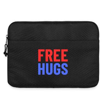 Free Hugs - Laptop bag 15" - black - Front