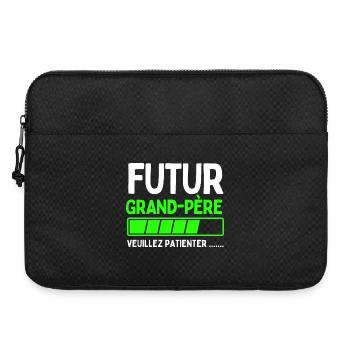 Zukünftiger Großvater - Laptoptasche 15" - Schwarz - Vorne