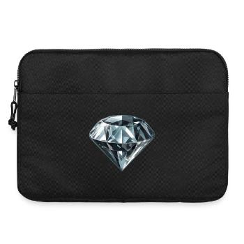 Pierre précieuse de diamant - Sacoche pour ordinateur portable 15 pouces - noir - Devant