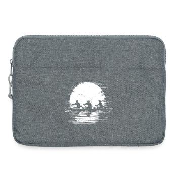 Rowing Team Sketch - Laptop bag 15" - heather grey - Front