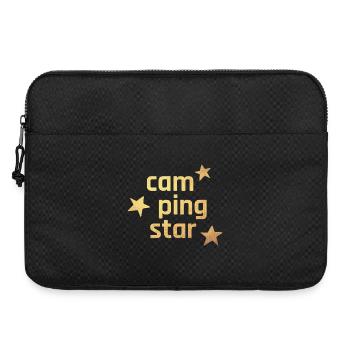 Camping Star Star Gold Fan de camping-car de luxe exclusif - Sacoche pour ordinateur portable 15 pouces - noir - Devant