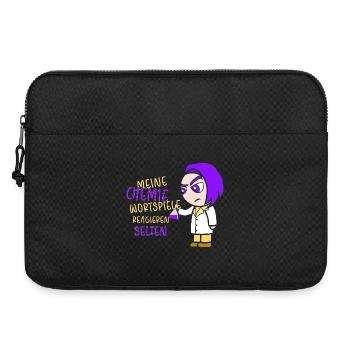 Chemistry Chemist Chemistry Teacher Funny Science - Laptop bag 15" - black - Front