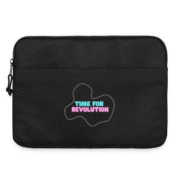 Neo-Typotype: Time for Revolution - Laptop bag 15" - black - Front