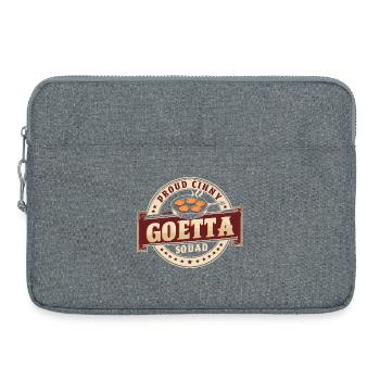 Saucisse Goetta Proud Cinny Goetta Squad - Sacoche pour ordinateur portable 15 pouces - gris chiné - Devant