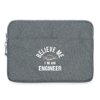 Mechanical Engineering Mechanical Engineer - Laptop bag 15" - heather grey - Front