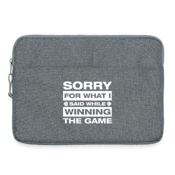 Sorry Board Game Board Game - Laptop bag 15" - heather grey - Front