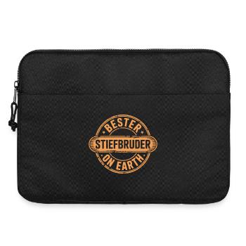 Bester Stiefbruder - Laptoptasche 15" - Schwarz - Vorne