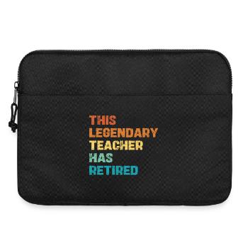 Legendary Lehrer Retirement - Laptoptasche 15" - Schwarz - Vorne