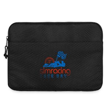 Journée de course de simulation - Sacoche pour ordinateur portable 15 pouces - noir - Devant
