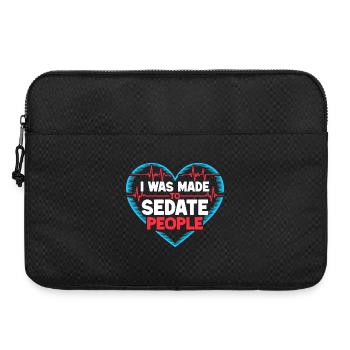 Anesthesiologist Made Sedate People Anesthesia - Laptoptasche 15" - Schwarz - Vorne