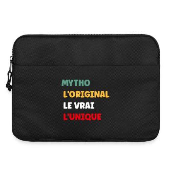 Mytho Original Einzigartiges T-Shirt - Laptoptasche 15" - Schwarz - Vorne