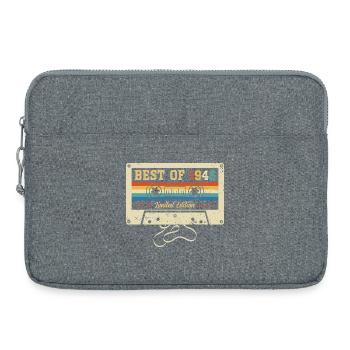 Best Of 1946 80th Birthday - Laptop bag 15" - heather grey - Front