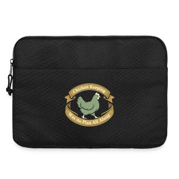 Poulets dans le jardin Style de vie poulet - Sacoche pour ordinateur portable 15 pouces - noir - Devant