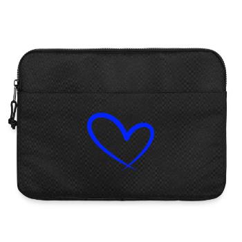 Coeur Symbole Amour - Sacoche pour ordinateur portable 15 pouces - noir - Devant