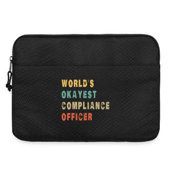 Responsable conformité le plus compétent du monde - Sacoche pour ordinateur portable 15 pouces - noir - Devant