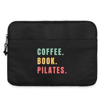 PILATES DE LIVRES DE CAFÉ - Sacoche pour ordinateur portable 15 pouces - noir - Devant
